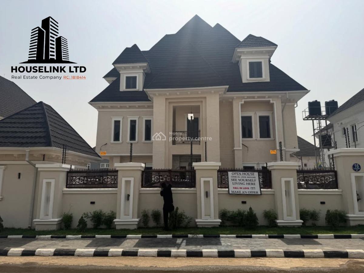 Luxury Finished 7 Bedroom Fully Detached Penthouse Duplex with Pool, Efab Metropolis Estate, Karsana, Abuja, Detached Duplex for Sale