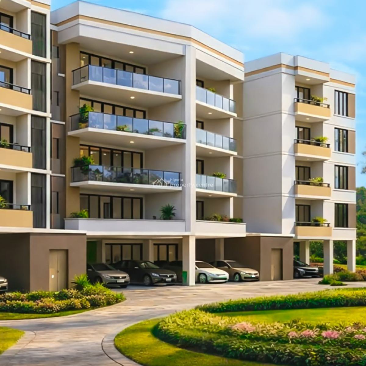 Standard 2 Bedroom Apartment in a Secure Estate in a Choice Area, Gra Phase 3, Port Harcourt, Rivers, Flat / Apartment for Sale