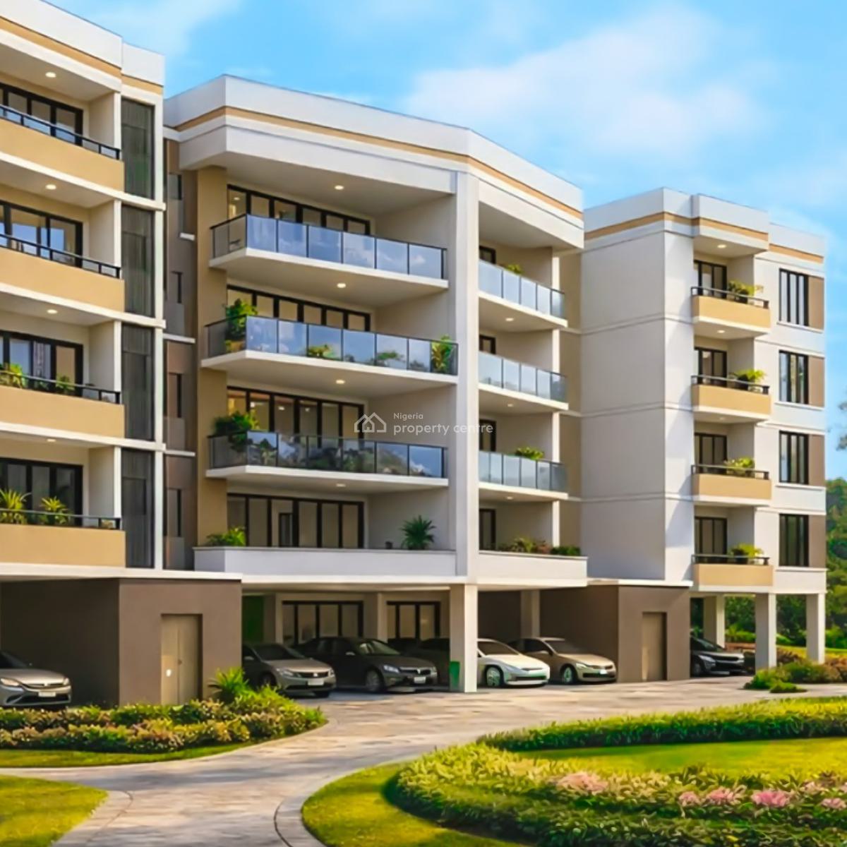 Standard 2 Bedroom Apartment in a Secure Estate in a Choice Area, Gra Phase 3, Port Harcourt, Rivers, Flat / Apartment for Sale