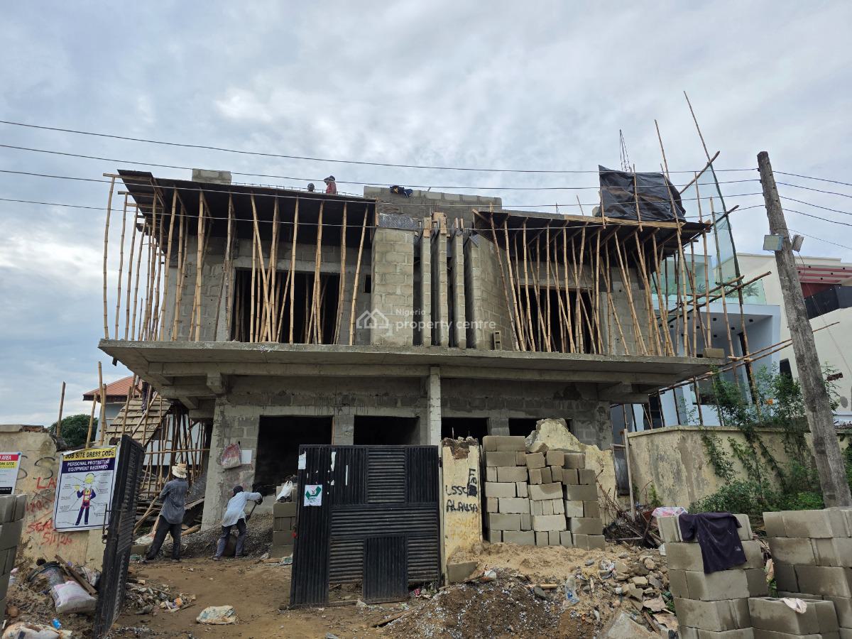 Lovely Finished 4 Bedroom Semi Detached House with 1 Room Bq, Off Ogudu Road, Gra, Ogudu, Lagos, Semi-detached Duplex for Sale