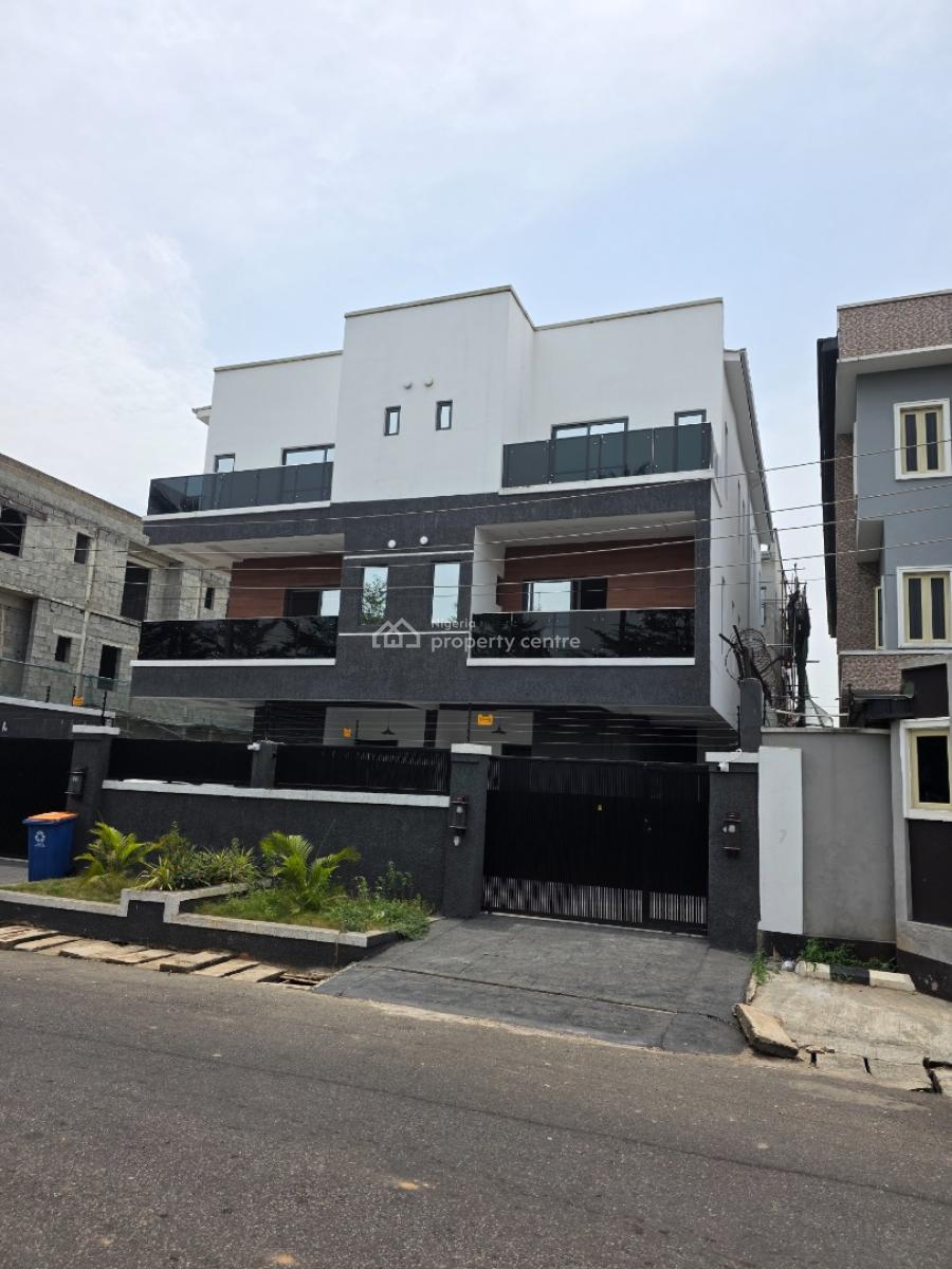 Superbly Finished 4 Bedroom Semi Detached House with 1 Room Bq, Off Ogudu Road, Gra, Ogudu, Lagos, Semi-detached Duplex for Sale
