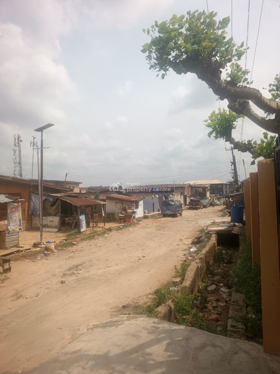 a Plot of Land & Quarter  (700sqm) All Purposes, Off Ajayi Rd Ogba Lagos, Ogba, Ikeja, Lagos, Mixed-use Land for Sale