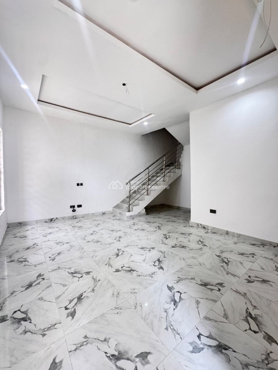 3 Bedroom Duplex Self Compound Semi Detached with Bq Fully Service, Harris Drive Lekki Lagos State, Lekki, Lagos, Semi-detached Duplex for Rent