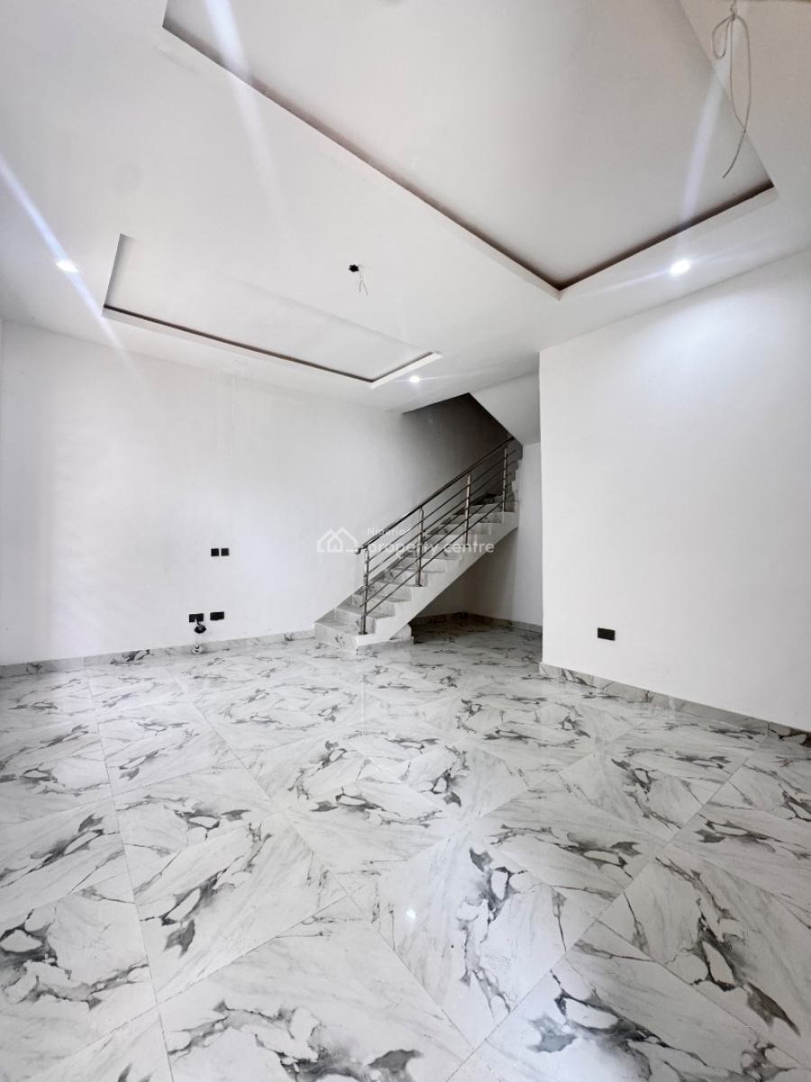 3 Bedroom Duplex Self Compound Semi Detached with Bq Fully Service, Harris Drive Lekki Lagos State, Lekki, Lagos, Semi-detached Duplex for Rent