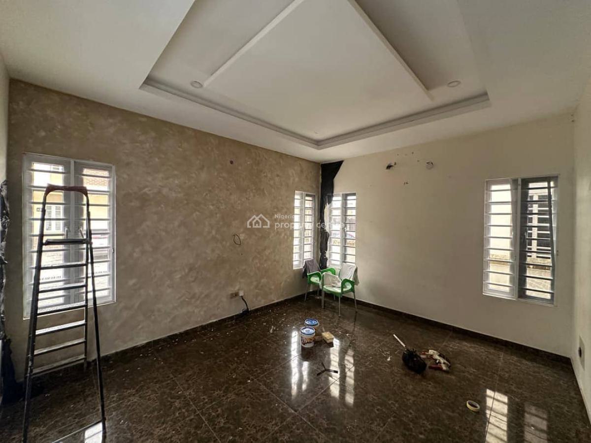 Super Ideal 4-bedroom Semi-detached Duplex with Bq, Mobil Road, Lekki, Lagos, Semi-detached Duplex for Rent