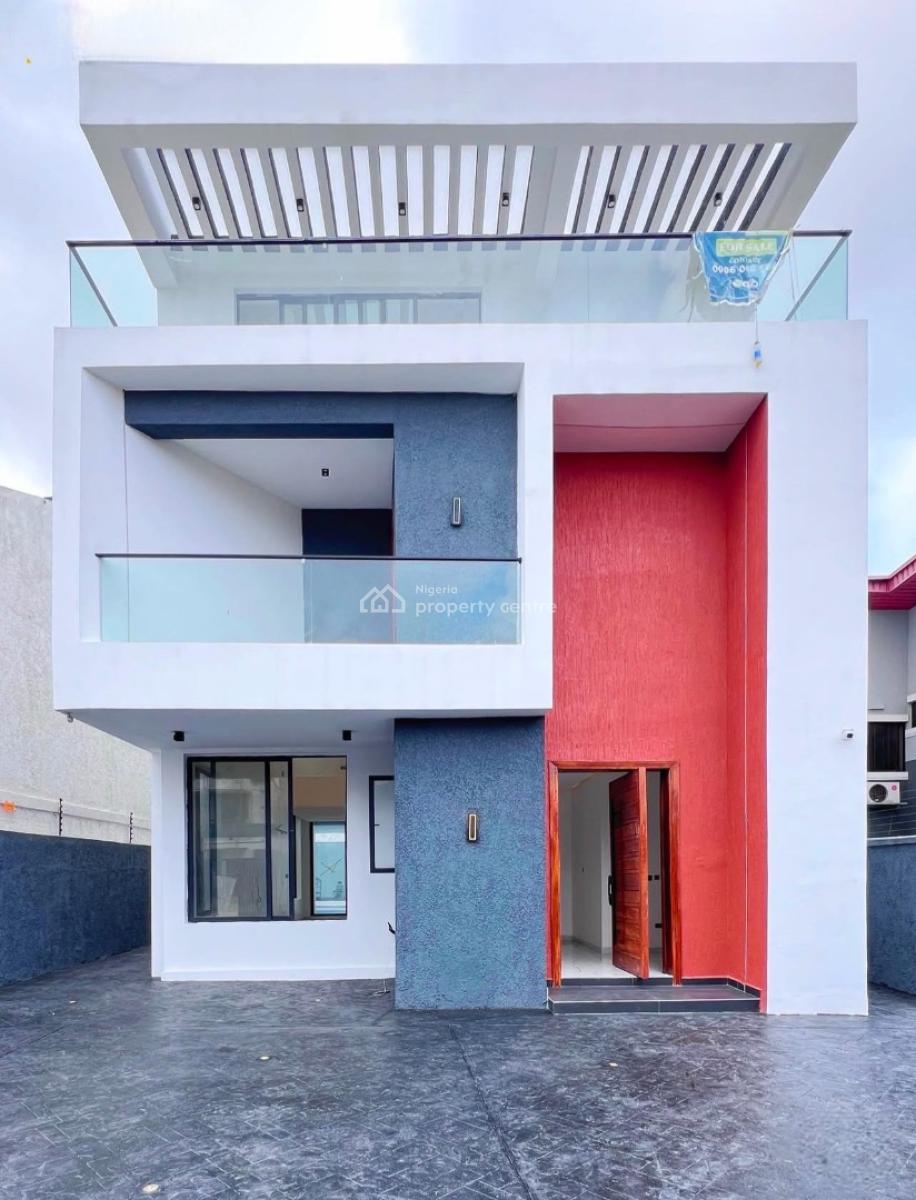 Contemporary Designed 5 Bedroom Fully Detached Duplex with Swimming Pool, Lekki Phase 1, Lekki, Lagos, Detached Duplex for Sale