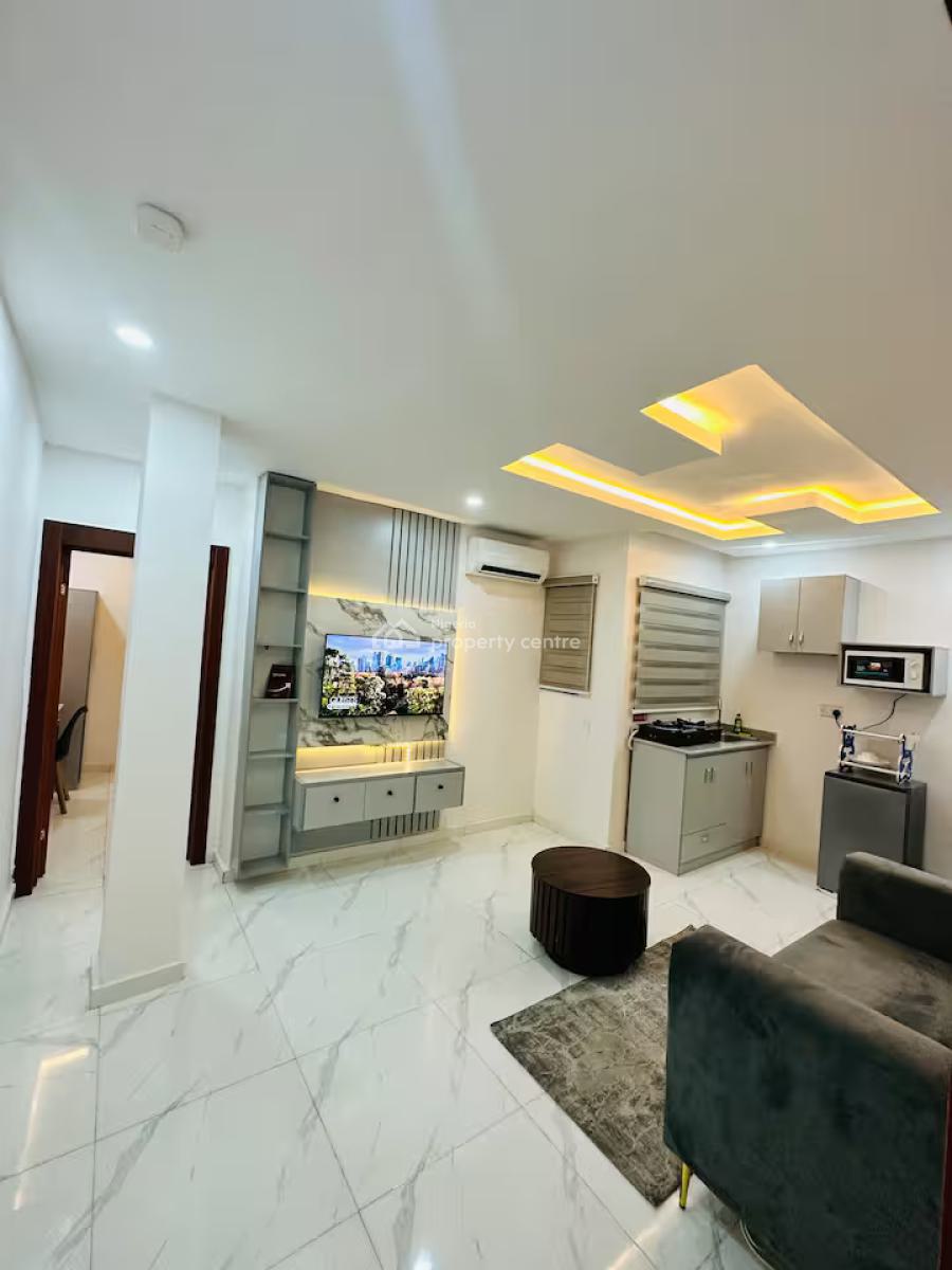 Ngz Lvn 1bed & Parlour(b2), Dele Adedeji Street, Lekki Phase 1, Lekki, Lagos, Flat / Apartment Short Let