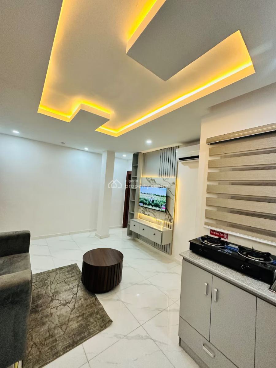 Ngz Lvn 1bed & Parlour(b2), Dele Adedeji Street, Lekki Phase 1, Lekki, Lagos, Flat / Apartment Short Let