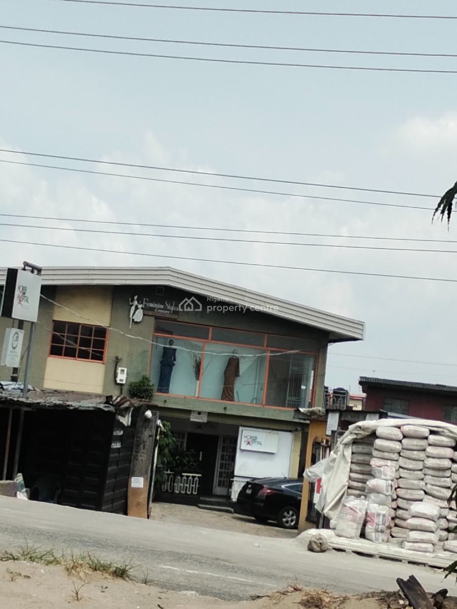 Commercial Storey Building, Directly on Ogudu Road, Gra, Ogudu, Lagos, Commercial Property for Sale