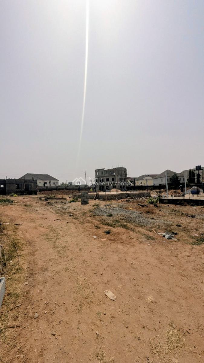 500sqm Estate Plot for 5bedroom Detached Duplex with Bq, By Nizamiye Hospital, Karmo, Abuja, Residential Land for Sale