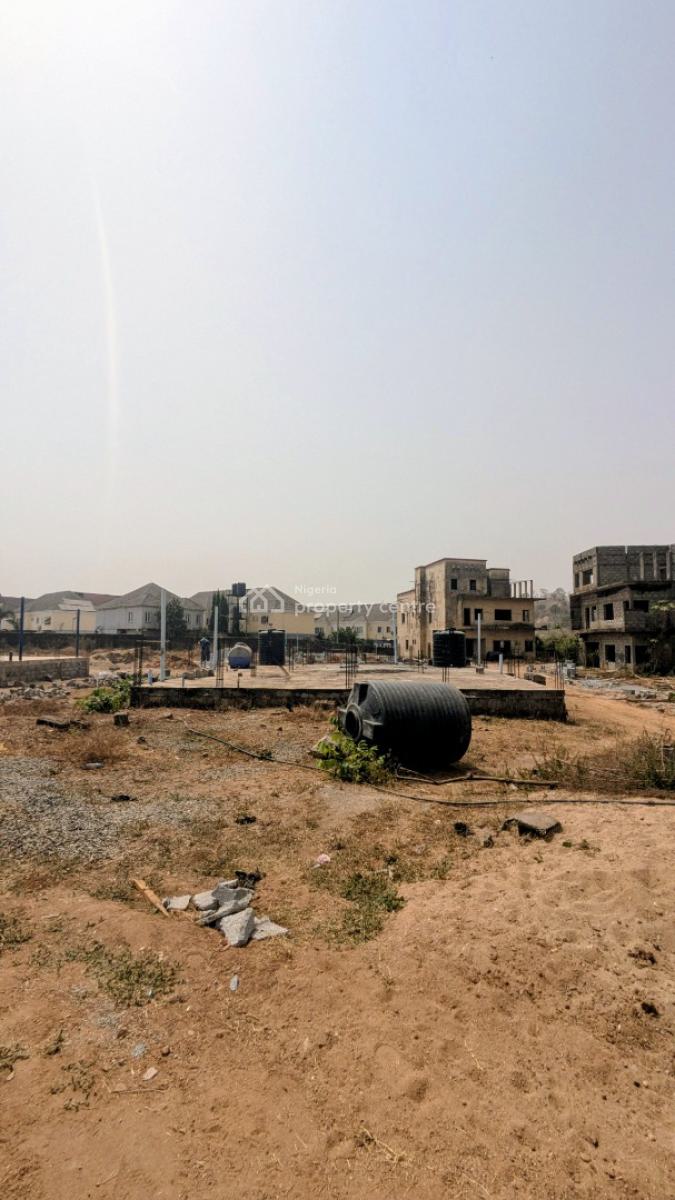 500sqm Estate Plot for 5bedroom Detached Duplex with Bq, By Nizamiye Hospital, Karmo, Abuja, Residential Land for Sale