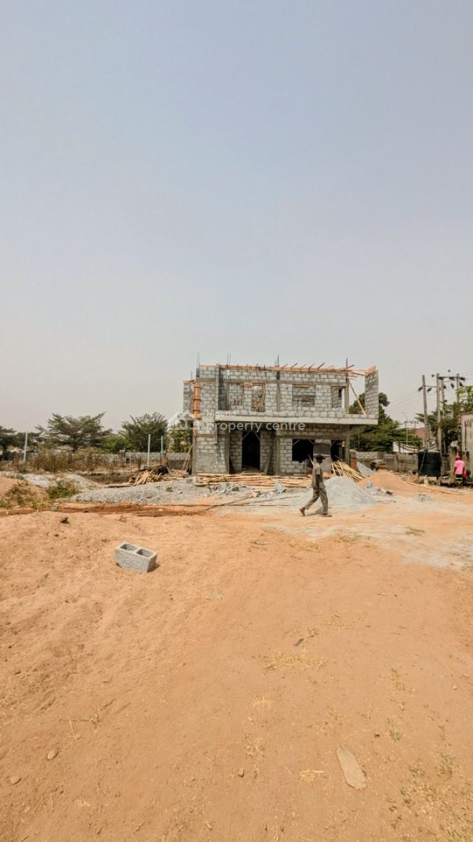 500sqm Estate Plot for 5bedroom Detached Duplex with Bq, By Nizamiye Hospital, Karmo, Abuja, Residential Land for Sale