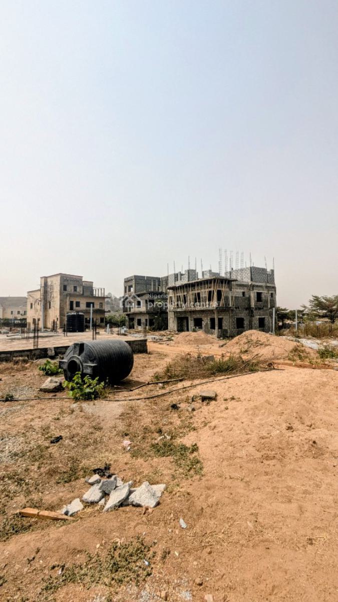 500sqm Estate Plot for 5bedroom Detached Duplex with Bq, By Nizamiye Hospital, Karmo, Abuja, Residential Land for Sale