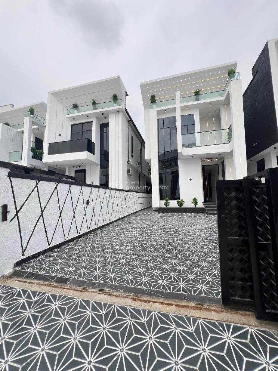 5 Bedroom Fully Detached Duplex, Chevron, Lekki, Lagos, House for Sale
