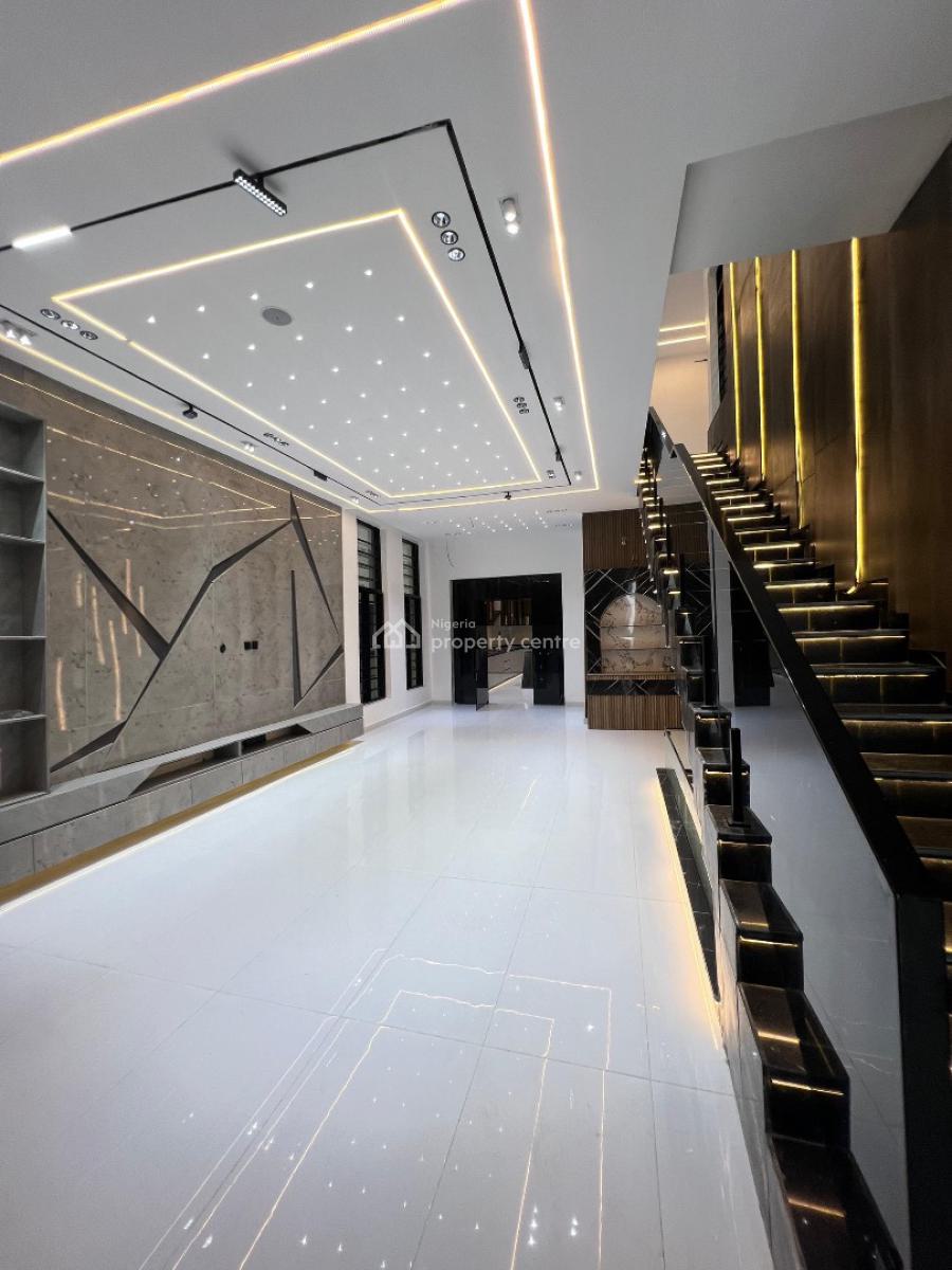 5 Bedroom Fully Detached Duplex, Chevron, Lekki, Lagos, House for Sale