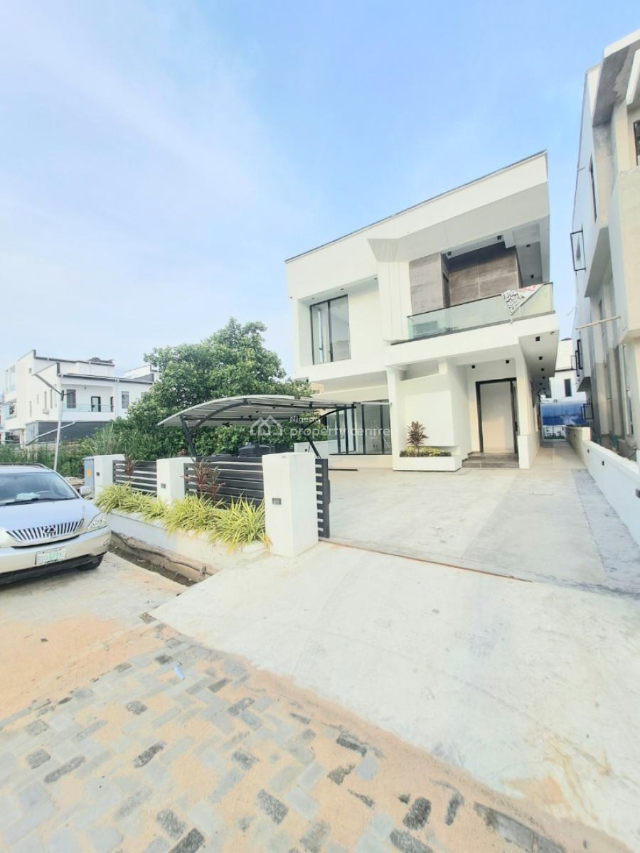 Newly Built 5 Bedroom Detached Duplex with Bq & Pool in a Gated Estate, Lekki County Homes, Ikota, Lekki, Lagos, Detached Duplex for Sale