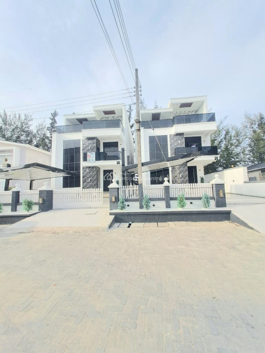 Newly Built 5 Bedroom Detached Duplex with Bq, Cinema, Pool in a Gated Estate, Lekki County Homes, Ikota, Lekki, Lagos, Detached Duplex for Sale