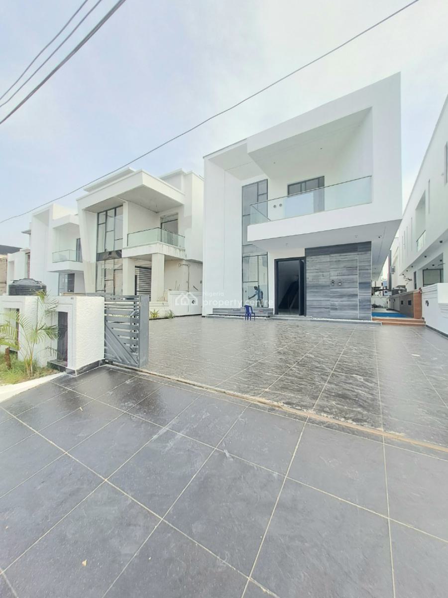 Newly Built 5 Bedroom Detached Duplex with Bq & Pool in a Gated Estate, Lekki County Homes, Ikota, Lekki, Lagos, Detached Duplex for Sale