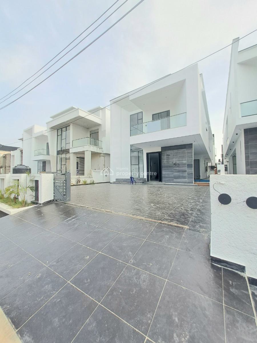 Newly Built 5 Bedroom Detached Duplex with Bq & Pool in a Gated Estate, Lekki County Homes, Ikota, Lekki, Lagos, Detached Duplex for Sale