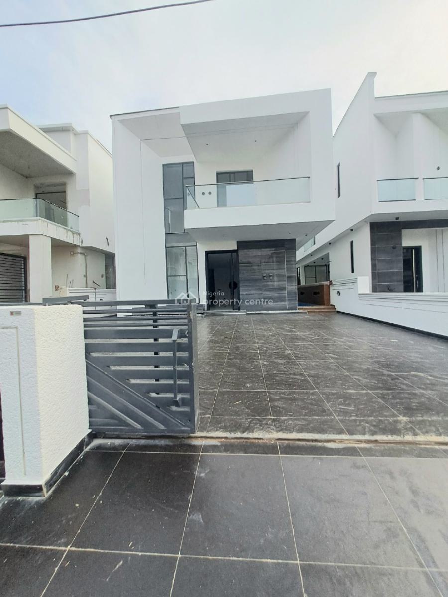 Newly Built 5 Bedroom Detached Duplex with Bq & Pool in a Gated Estate, Lekki County Homes, Ikota, Lekki, Lagos, Detached Duplex for Sale