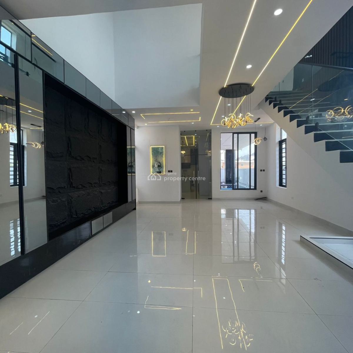 Luxury 5 Bedroom Fully Detached Duplex with Swimming Pool and Bq, Chevron Toll Gate, Lekki, Lagos, Detached Duplex for Sale