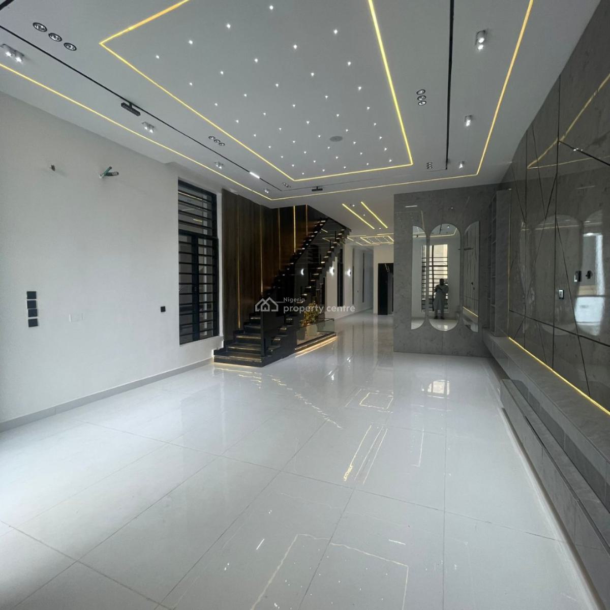 Exotic 5 Bedroom Fully Detached Duplex with Swimming Pool and Bq, in a Secure Estate in Chevron, Lekki, Lagos, Detached Duplex for Sale