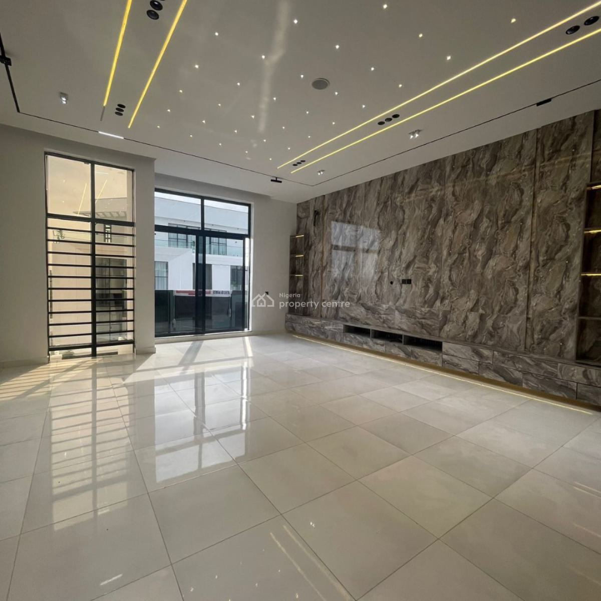 Exotic 5 Bedroom Fully Detached Duplex with Swimming Pool and Bq, in a Secure Estate in Chevron, Lekki, Lagos, Detached Duplex for Sale