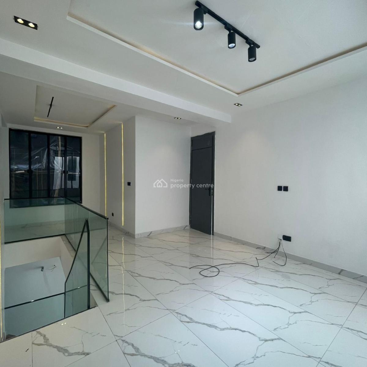 Exquisite 5 Bedroom Fully Detached Duplex with Swimming Pool and Bq, Chevron, Lekki, Lagos, Detached Duplex for Sale