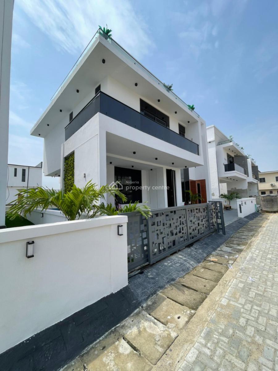Luxury 5 Bedroom Fully Detached Duplex, Chevron Toll Gate, Lekki, Lagos, Detached Duplex for Sale