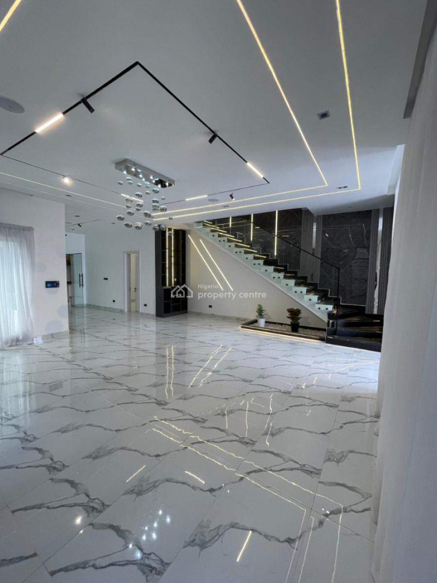 Luxury 5 Bedroom Fully Detached Duplex, Chevron Toll Gate, Lekki, Lagos, Detached Duplex for Sale