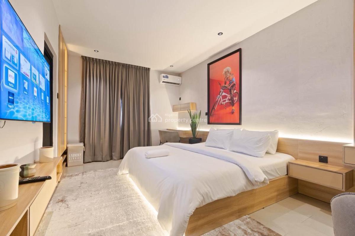 Stylish Furnished 1- Bedroom Apartment in Lekki Phase 1, Lekki Phase 1, Lekki, Lagos, Flat / Apartment for Rent