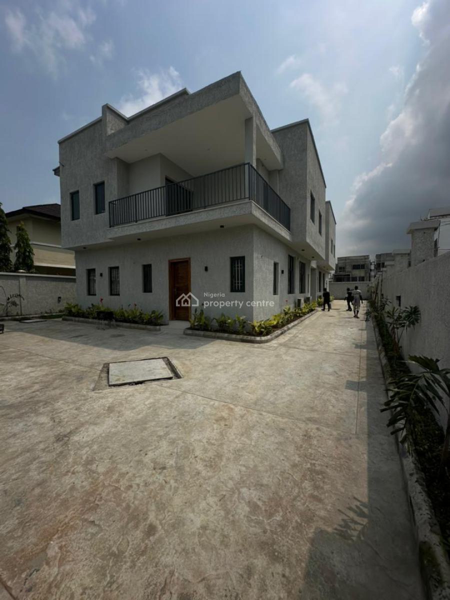 Brand New 4 Bedroom Semi Detached Duplex with a Bq, Osapa Lekki Lagos, Osapa, Lekki, Lagos, Semi-detached Duplex for Rent