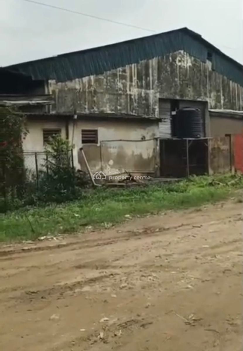 Warehouse with* Offices on *4,900*  with Registered Deed, Ilupeju Bypass, Ilupeju, Lagos, Warehouse for Sale