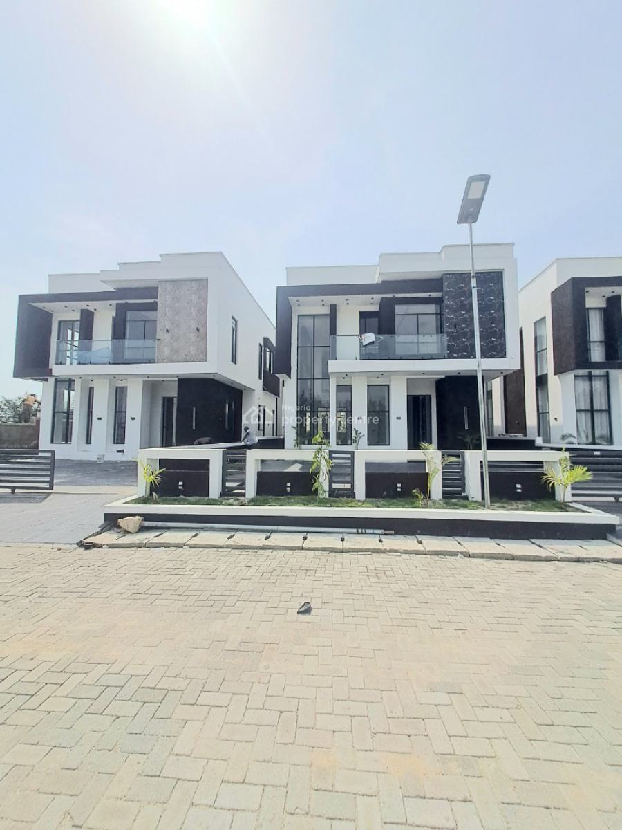 Newly Built 5 Bedroom Detached with Bq & Pool in a Gated Estate, Ikota By Lekki County Homes, Lekki, Lagos, Detached Duplex for Sale