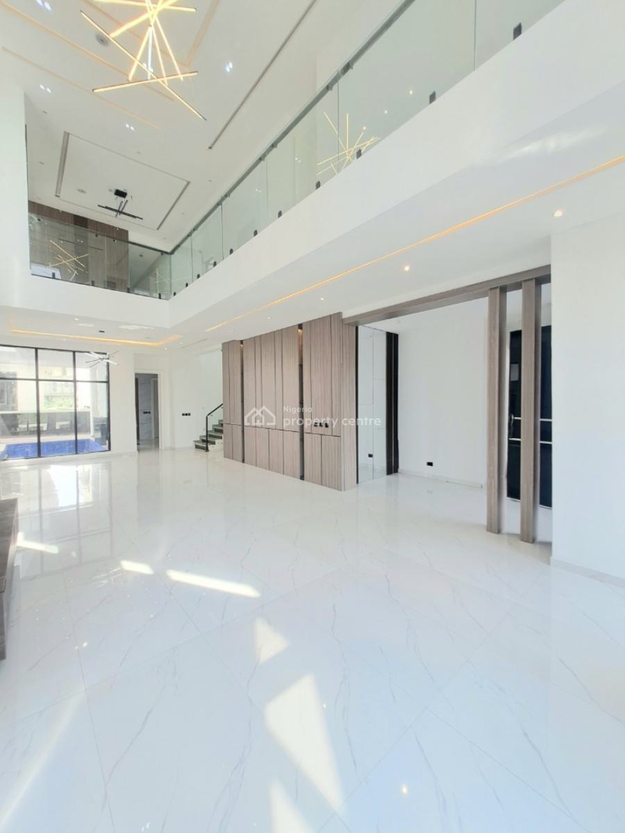 Newly Built 5 Bedroom Detached with Bq & Pool in a Gated Estate, Ikota By Lekki County Homes, Lekki, Lagos, Detached Duplex for Sale