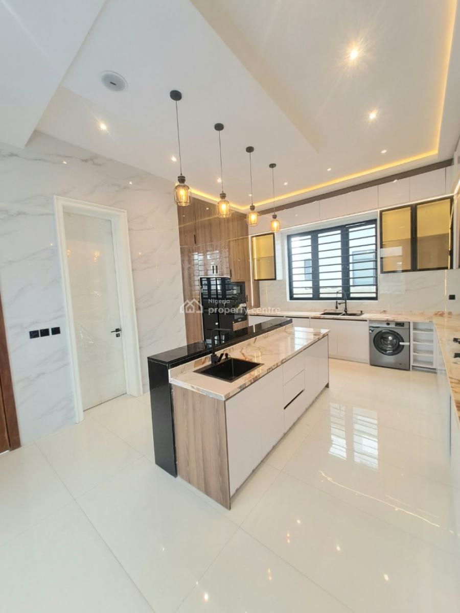 Newly Built 5 Bedroom Detached with Bq & Pool in a Gated Estate, Ikota By Lekki County Homes, Lekki, Lagos, Detached Duplex for Sale