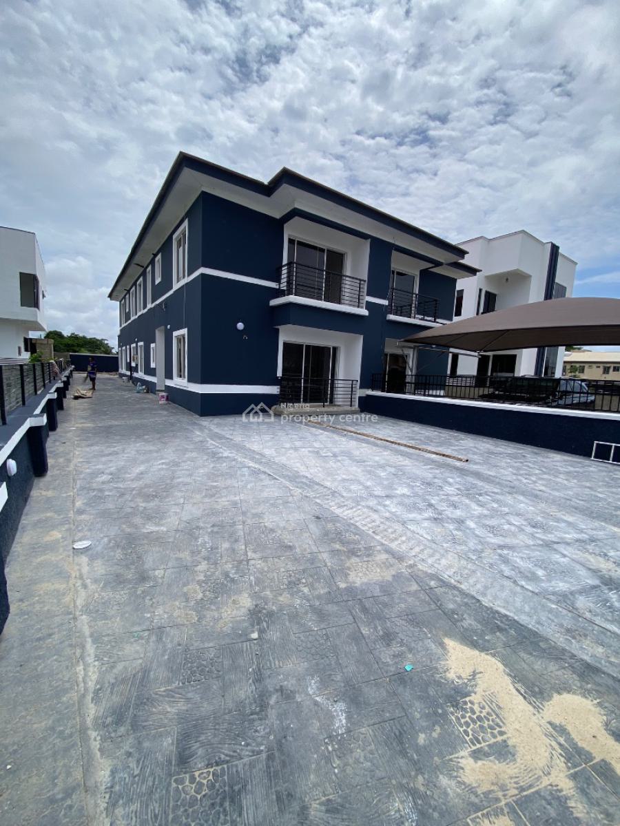 4bedroom Duplex Self Compound, Gated Secure Estate By Shop Rite, Sangotedo, Ajah, Lagos, Semi-detached Duplex for Rent