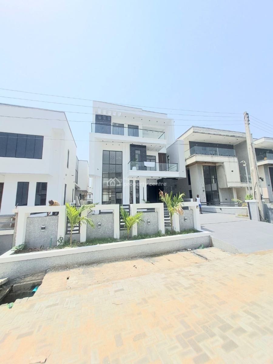 Newly Built 5 Bedroom Detached with Bq, Pool, Cinema in a Gated Estate, By Lekki County Homes, Ikota, Lekki, Lagos, Detached Duplex for Sale
