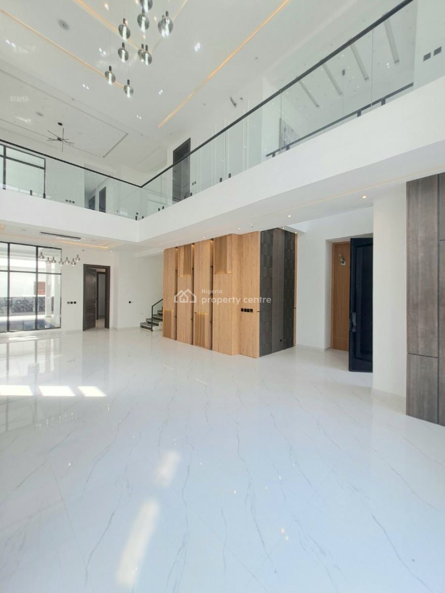 Newly Built 5 Bedroom Detached with Bq, Pool, Cinema in a Gated Estate, By Lekki County Homes, Ikota, Lekki, Lagos, Detached Duplex for Sale