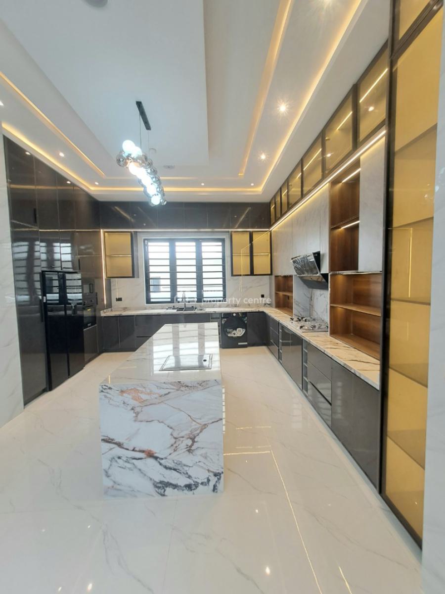 Newly Built 5 Bedroom Detached with Bq, Pool, Cinema in a Gated Estate, By Lekki County Homes, Ikota, Lekki, Lagos, Detached Duplex for Sale