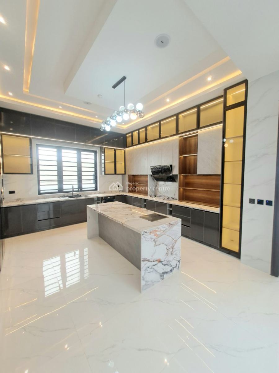 Newly Built 5 Bedroom Detached with Bq, Pool, Cinema in a Gated Estate, By Lekki County Homes, Ikota, Lekki, Lagos, Detached Duplex for Sale