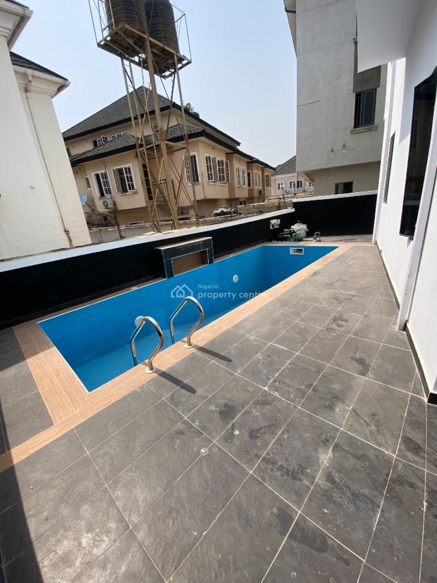 5bedroom Duplex Comes with Swimming Pool Plus Bq, Gated Estate By Blenco Supermarket, Sangotedo, Ajah, Lagos, Detached Duplex for Sale