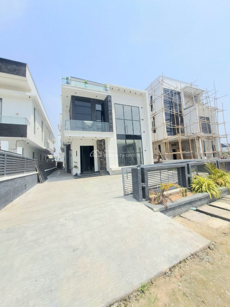 Newly Built 5 Bedroom Detached Duplex with Bq & Pool in a Gated Estate, Lekki County Homes, Ikota, Lekki, Lagos, Detached Duplex for Sale