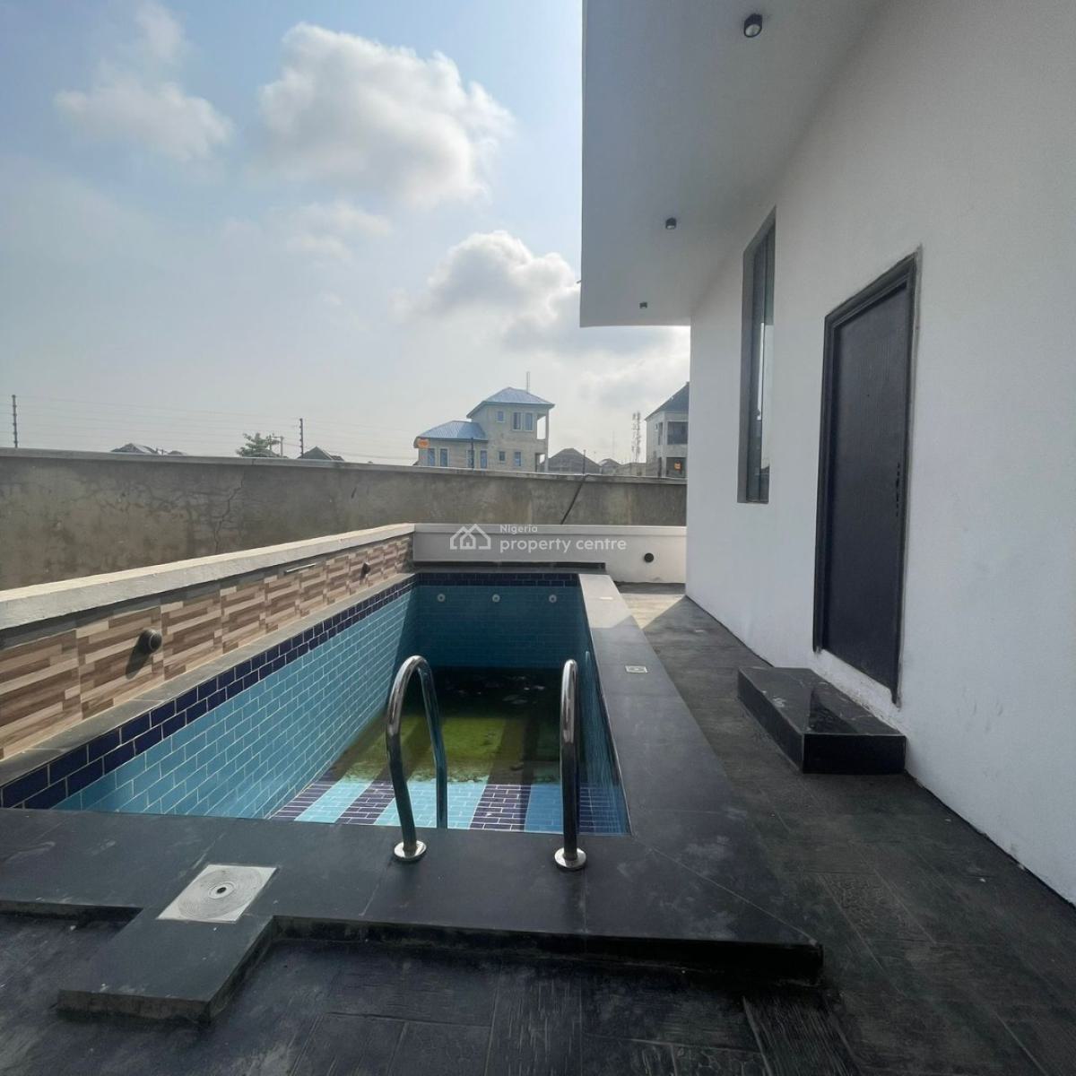 Newly Built 5-bedroom Duplex Duplex with Pool, Bq, Chevron Drive, Chevron, Lekki, Lagos, Detached Duplex for Sale