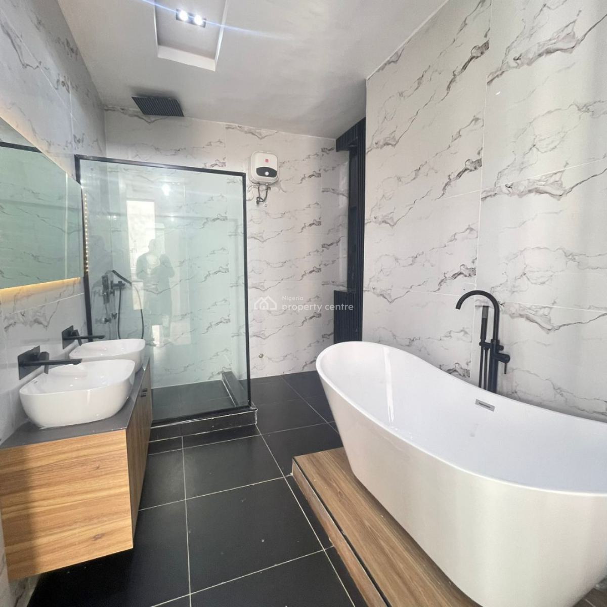 Newly Built 5-bedroom Duplex Duplex with Pool, Bq, Chevron Drive, Chevron, Lekki, Lagos, Detached Duplex for Sale