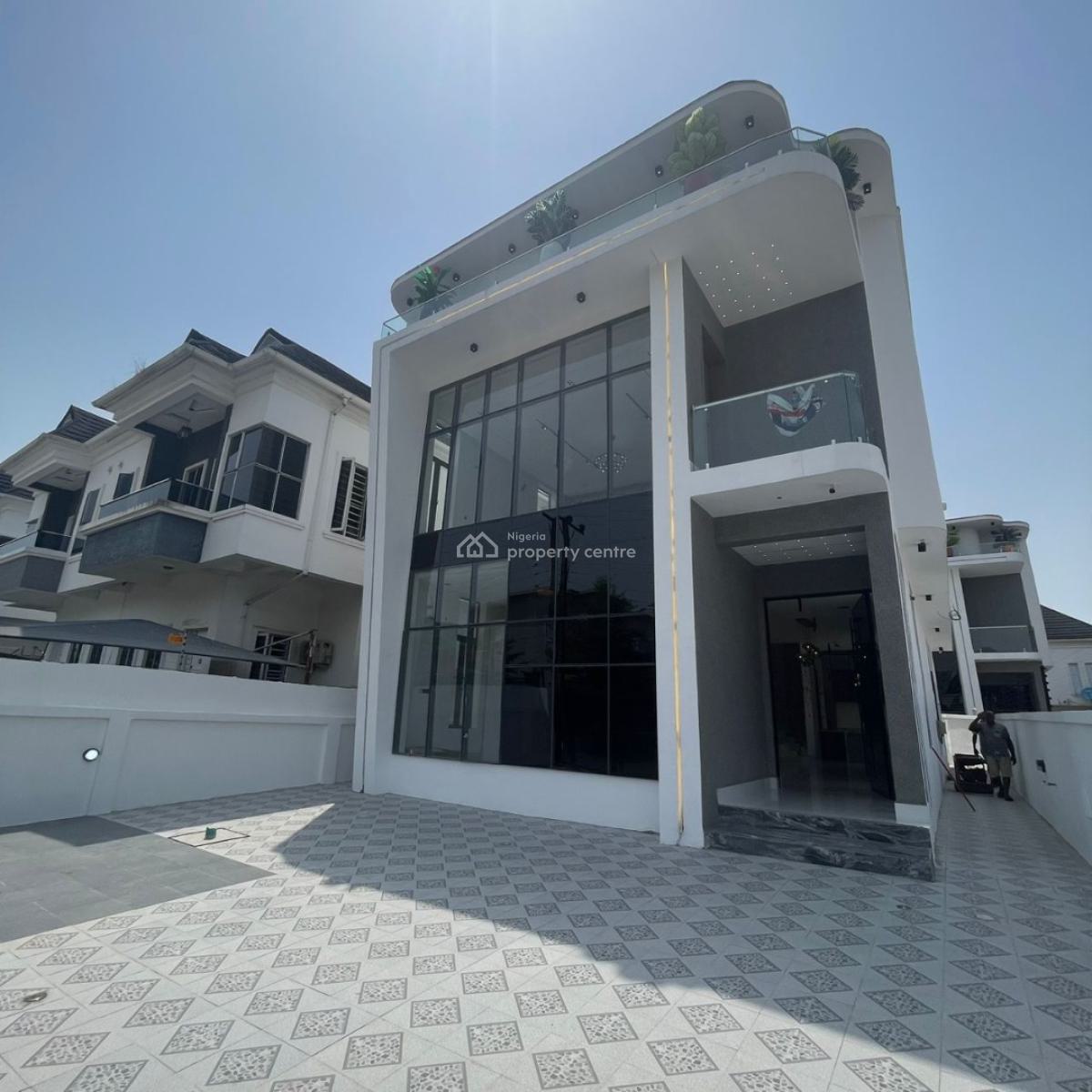 Exquisitely Finished Luxury 5 Bedroom Fully Detached Duplex, Chevron Toll Gate, Chevron Axis, Lekki, Lagos, Detached Duplex for Sale