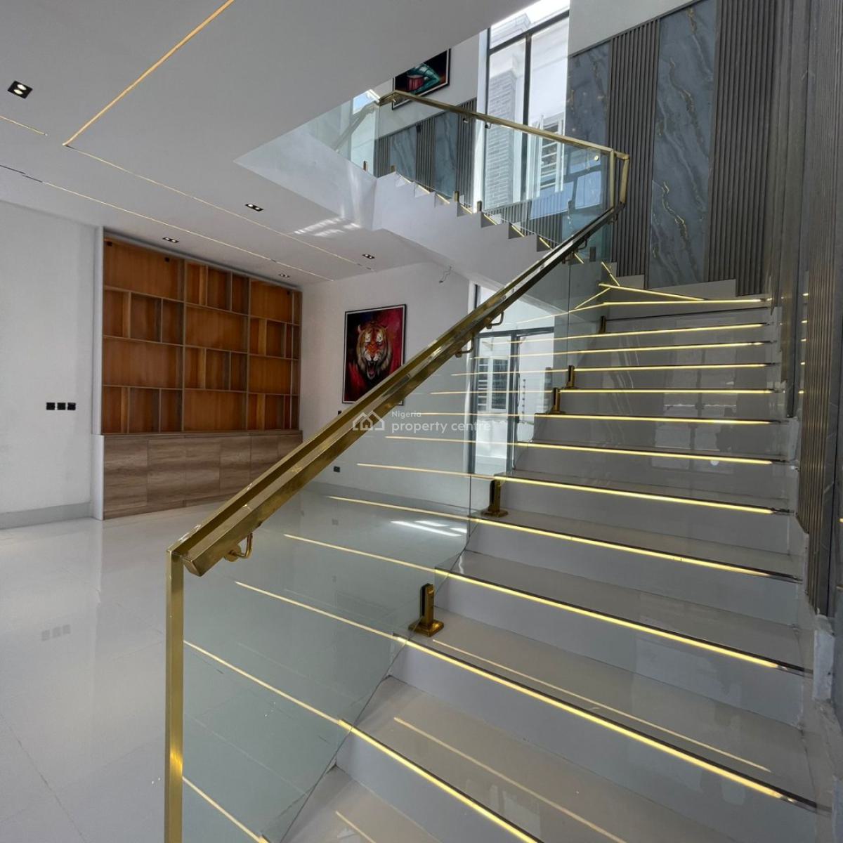 Exquisitely Finished Luxury 5 Bedroom Fully Detached Duplex, Chevron Toll Gate, Chevron Axis, Lekki, Lagos, Detached Duplex for Sale