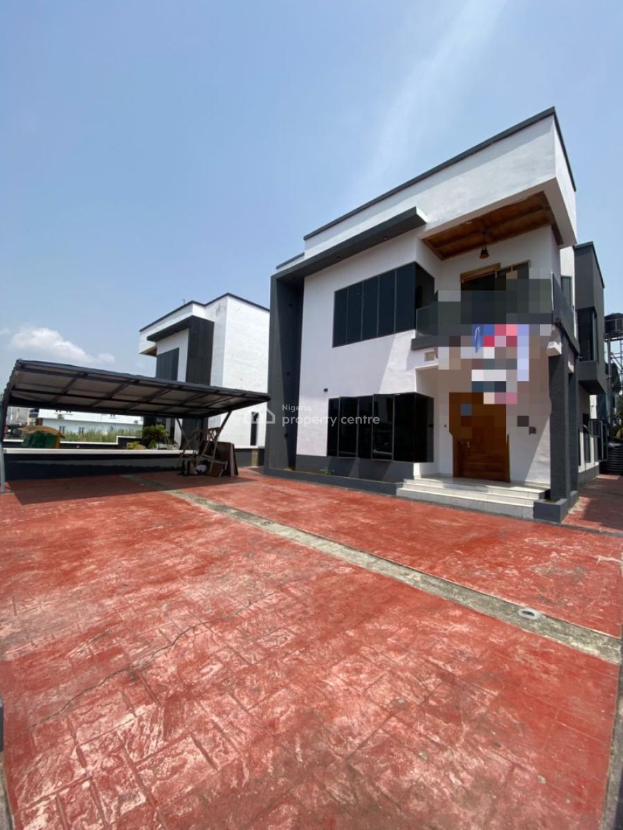 Lovely 5 Bedroom Fully Detached Duplex with Massive Compound, Lekky County, Ikota, Lekki, Lagos, Detached Duplex for Sale