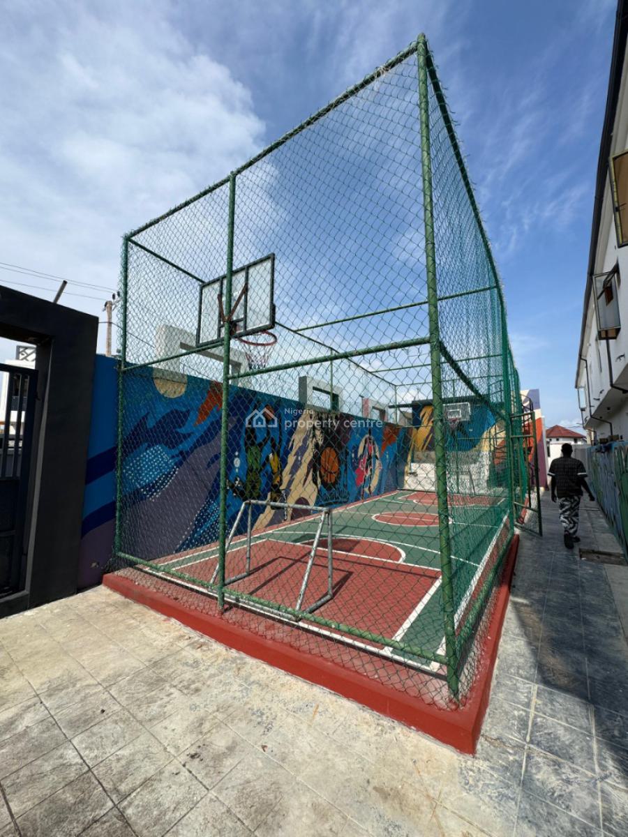 4 Bedroom Smart Terrace Duplex with Swimming Pool Gym Childrens Playg, Orchid Road, Lekki Phase 2, Lekki, Lagos, Terraced Duplex for Sale