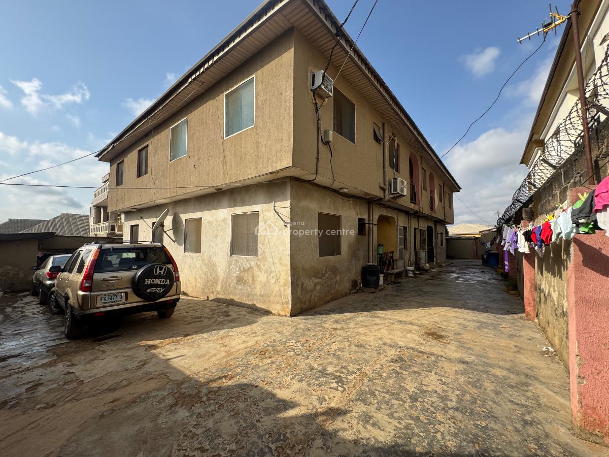 Well Maintained 8 Units of 2 Bedroom Flats, By United Estate, Alagbole, Ojodu Berger, Ojodu, Lagos, Block of Flats for Sale